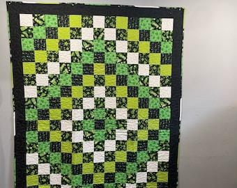 St Patrick’s Day quilt