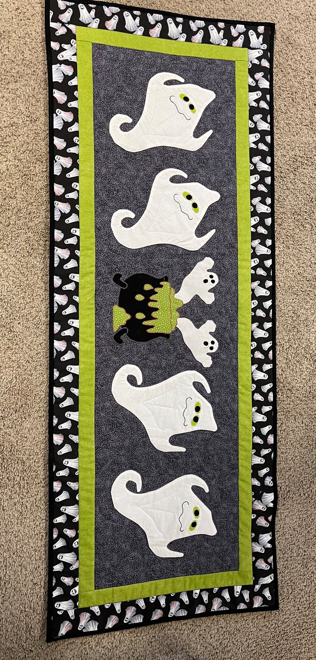 Halloween Table Runner - Etsy