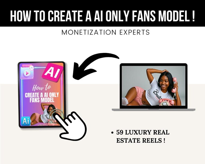 AI Model Monetization Guide | Canva Template, PLR (instant Download) - Etsy