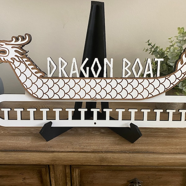 Dragon Boat Medal Holder, Dragon Boat Festival gifts, Dragon Boat Racing, Hang Dragon Boat Paddles