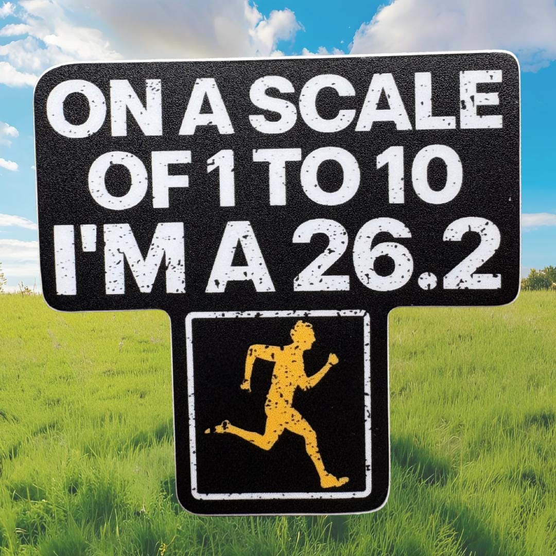 26.2 Marathon Runner Sticker: Funny Running Gift - Etsy