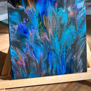 Black Magic 20cm x 20cm Original Art Work
