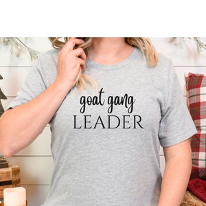 Goat Shirt, Womens T Shirts, Cute Tee, Farm Animals, Gift for Goat Lovers, Goat Breeder, Dairy Goat Farmer, Funny Goat Shirt, Goat Life