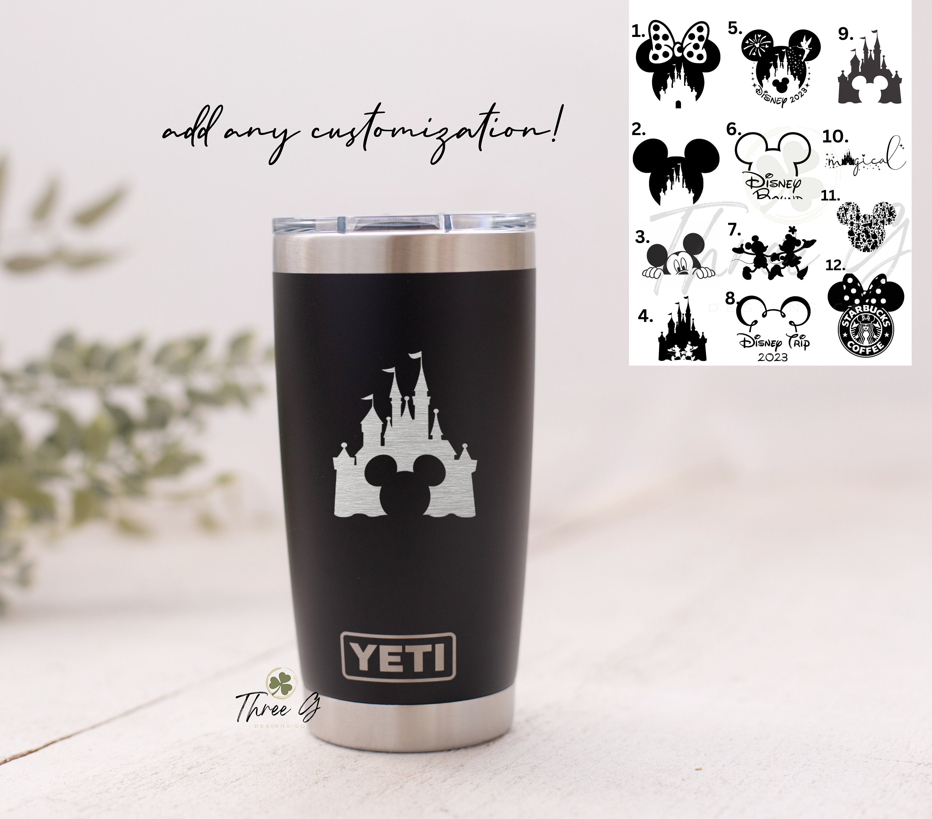 Disney Yeti Cup Minnie Mouse Yeti DISNEY Mickey Minnie Mouse Love
