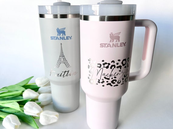 Stanley Engraved Tumbler,30 0z Stanley,stanley Quencher, Personalized  Stanley, Laser Engraved Tumbler,stanley Cup,mothers Day Gift 