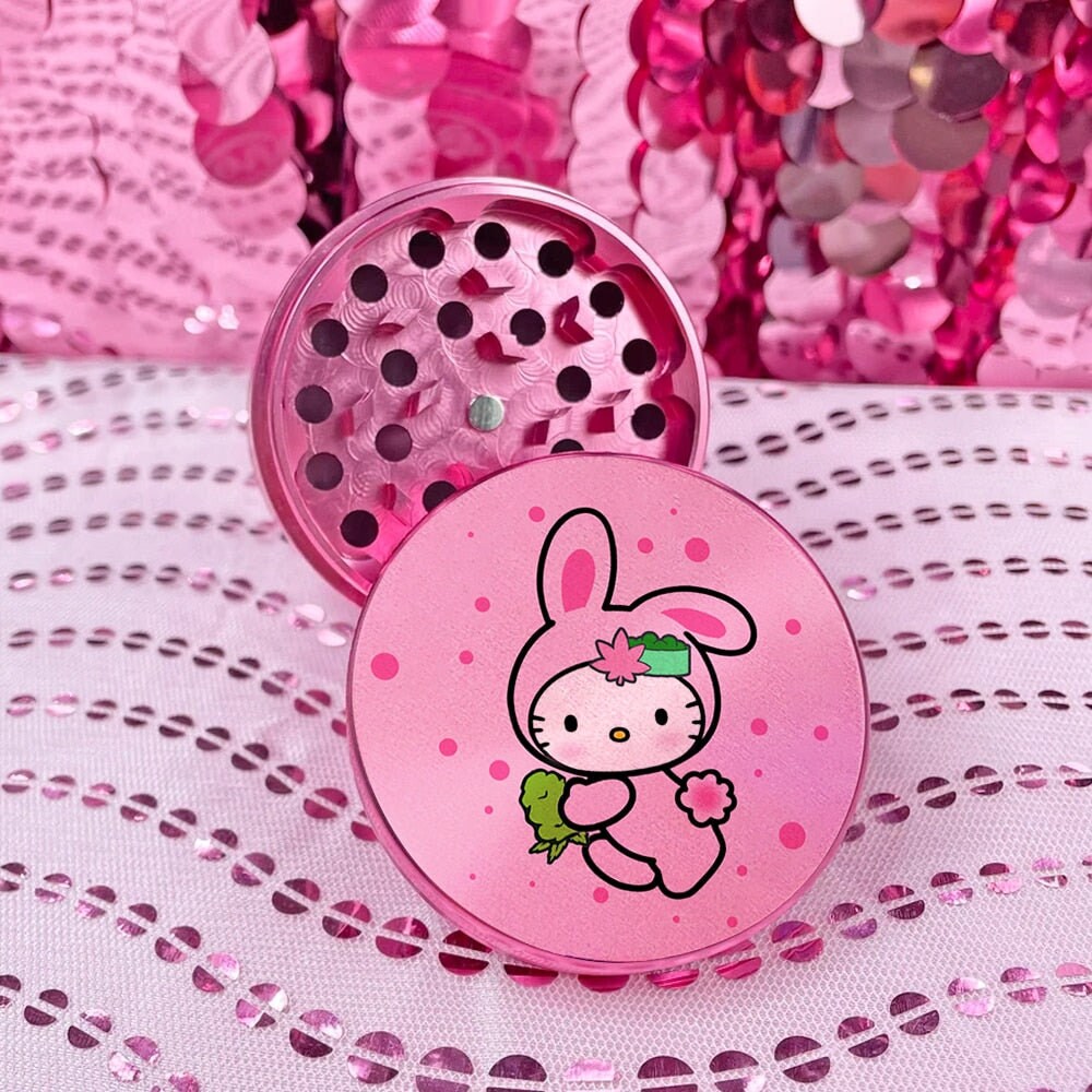 Pink Rabbit Grinder Hello Kitty Grinder 40MM 4layer With Etsy