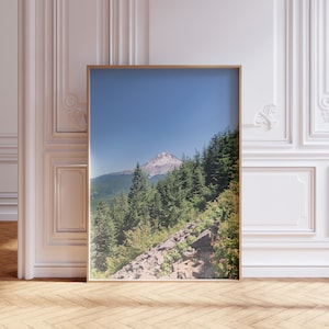 Mt. Hood Oregon Photo Wall Art, Pacific Northwest Art, Oregon Photo, Mountain Wall Art, Nature Photography