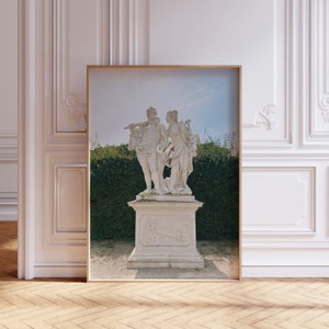Belvedere Palace Vienna Art Print, Fine Art Photography, Statue Photography, Austria Architecture Wall Art, Digital Download