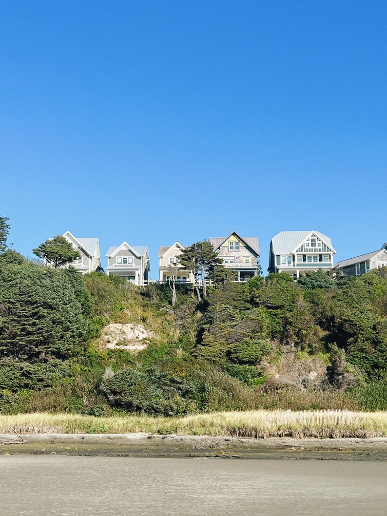 Seabrook Washington Coastal Homes Photography Print, Cliffside Beach ...