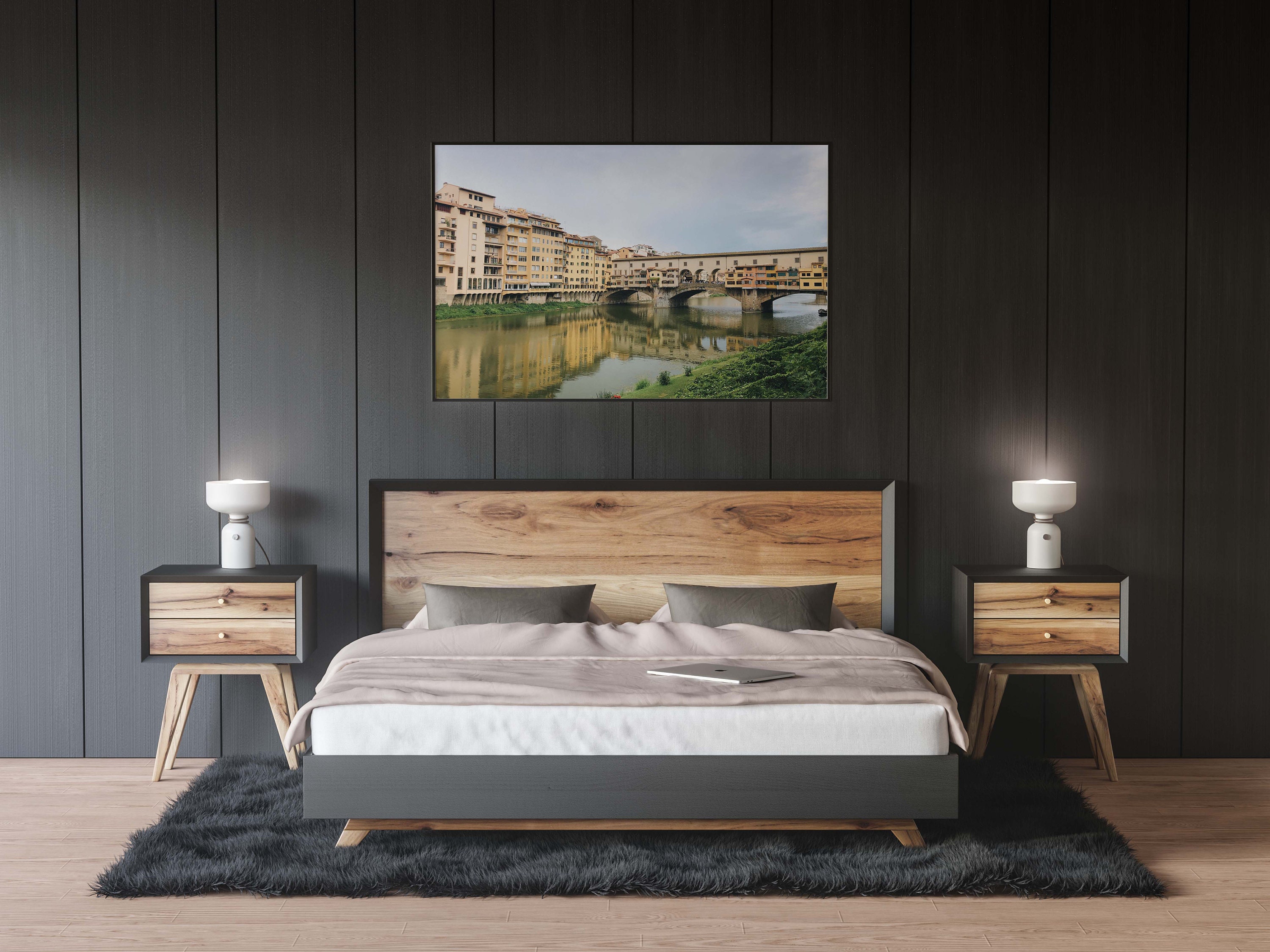 Florence Italy Wall Art Ponte Vecchio Florence European Wall Etsy