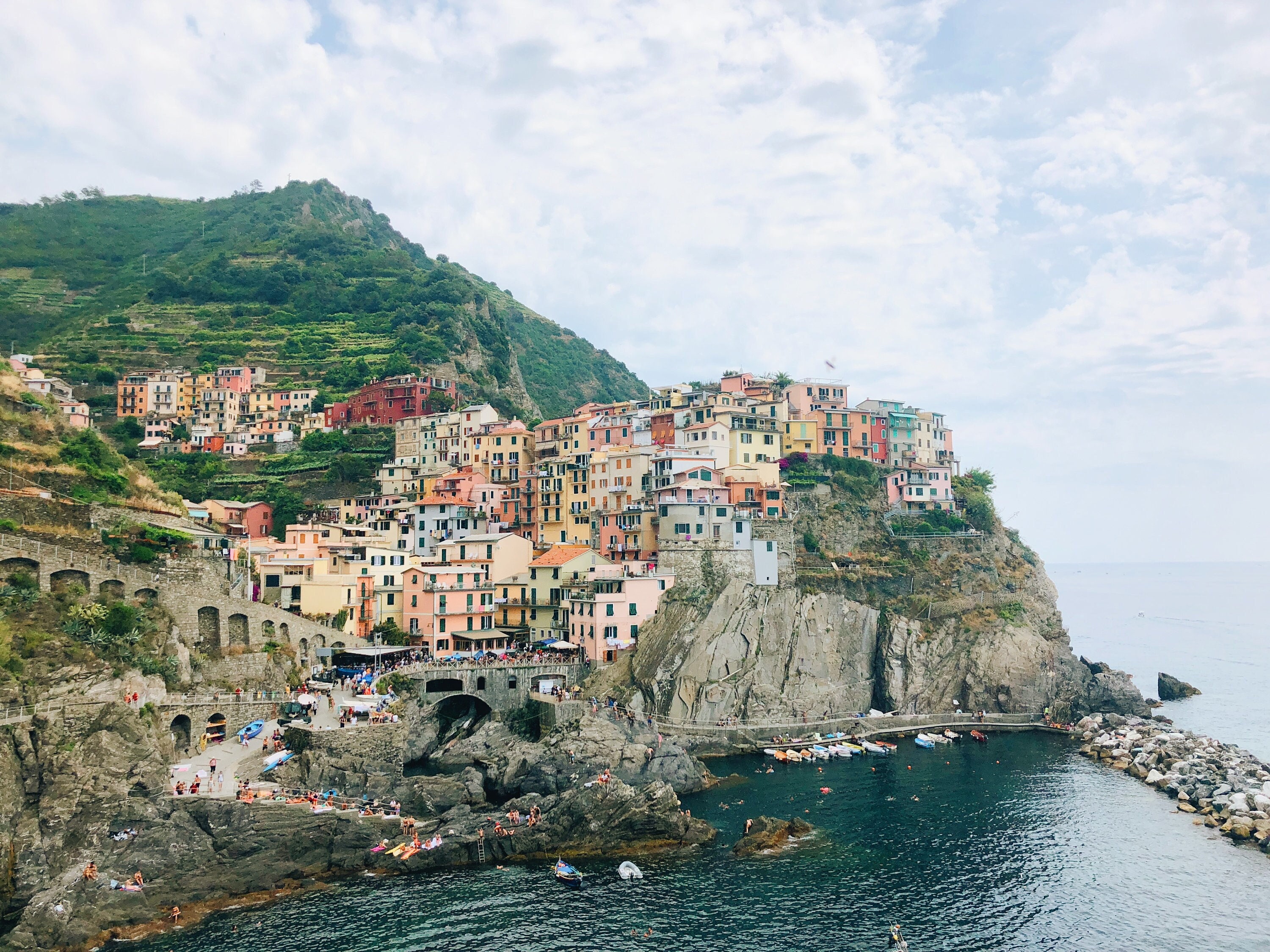 Cinque Terre Italy Photo Print Coastal Village Wall Art - Etsy