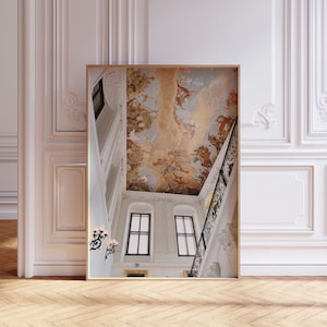 Vienna Schönbrunn Palace Mural Photo Print, Historic Architecture Art, Austrian Wall Decor, European Travel Souvenir, DOWNLOAD, PRINTABLE