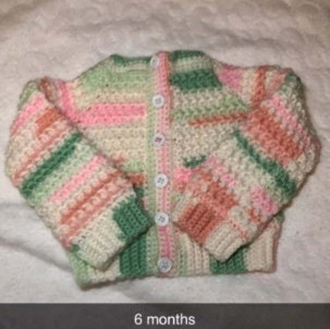 Handmade Baby Sweater Etsy