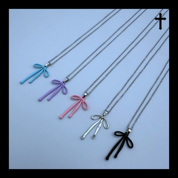 Ribbon Girl Necklace!