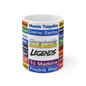 Championship Manager 'Legends' Mug image 2
