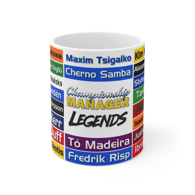 Taza Championship Manager 'Legends' imagen 2