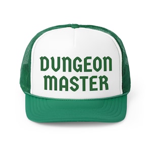 Dungeon master Trucker Cap