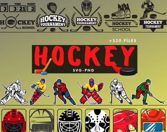 Hockey Svg, Hockey Stick Svg, İce Hockey Svg Bundle, Hockey Fan SVG, Hockey Puck Svg, Hockey Skate Svg, Sports Svg, Hockey Png