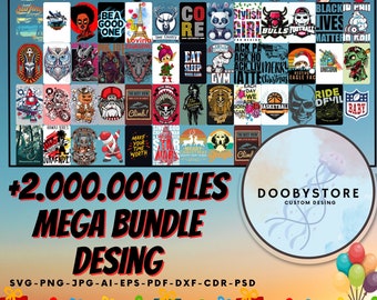 2 Million Mega Svg Bundle, Tshirt Designs Svg, Christmas Svg, Winter Svg, Teacher Svg, Mama Svg, Fall Svg, Svg Files