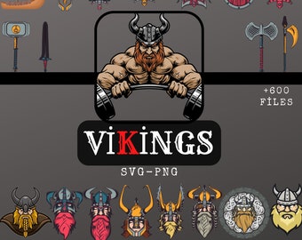 Viking SVG for cutting machines, SVG Files, Clipart,Cutting Files, Clipart,Norse Mythology svg, Scandinavian png clipart, Instant Download.