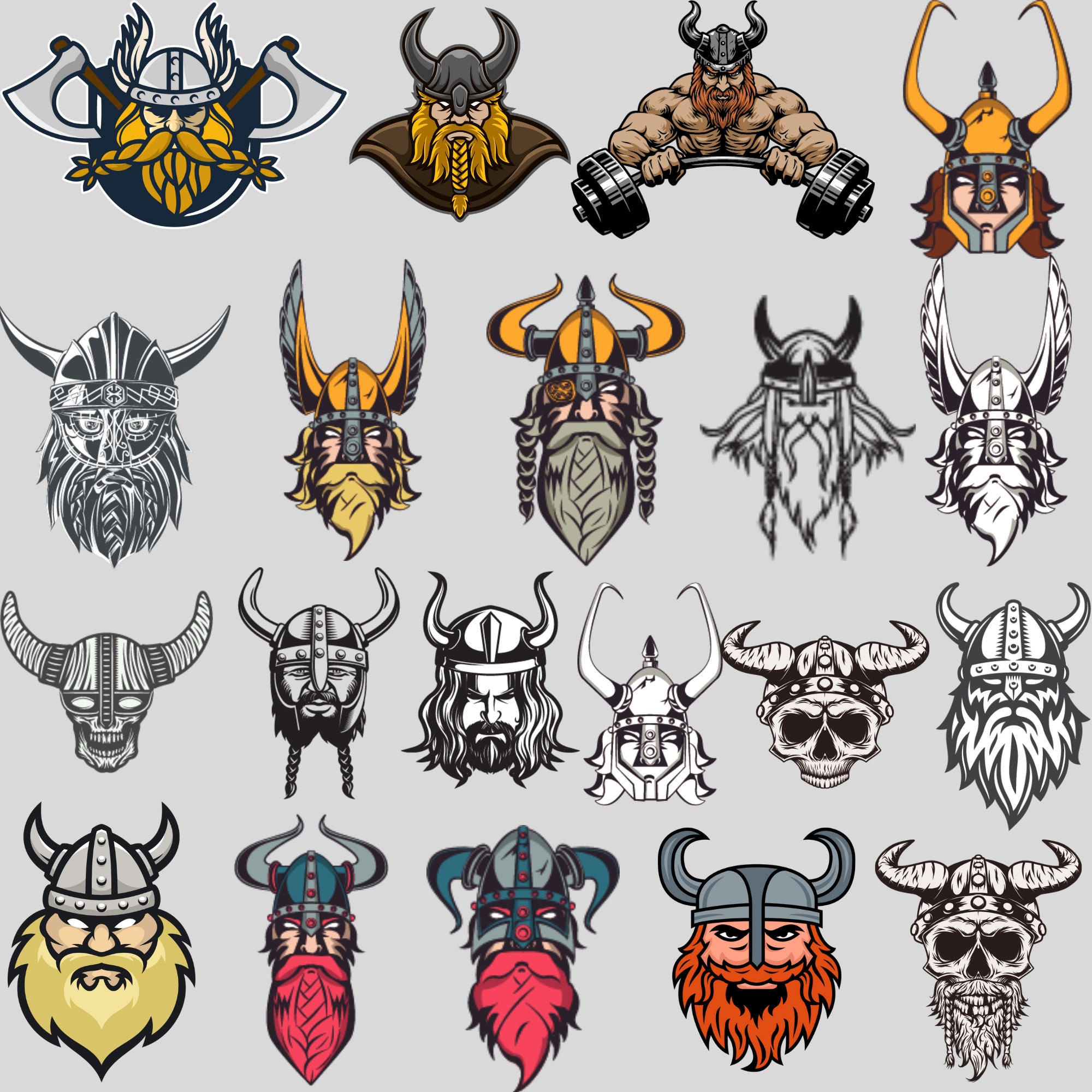 Viking SVG for Cutting Machines, SVG Files, Clipart,cutting Files