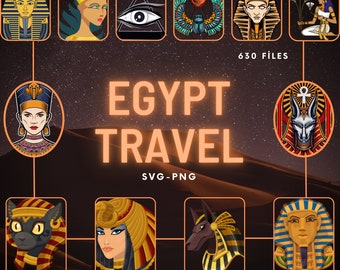 Egypt Clipart, Ancient Egypt Clipart,Travel Clipart,Egypt svg, egyptian svg,pharao svg,Ancient civilization svg,egypt silhouette,pyramid svg