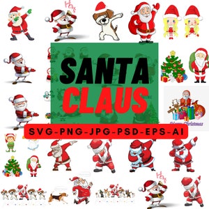 Cara de Papai Noel svg, Natal svg, Papai Noel svg, Papai Noel fofo svg, papai noel png, arquivo svg, arquivo de corte de corte svg de silhueta cricut, download instantâneo