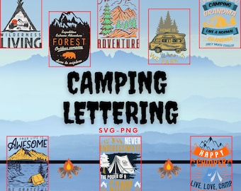 Camping SVG Bundle, Camping Quote Svg, Funny Camping Svg, Camplife Quote, Camp Life SVG, Campfire Svg,Campground Svg, Camper Svg,Big Camping