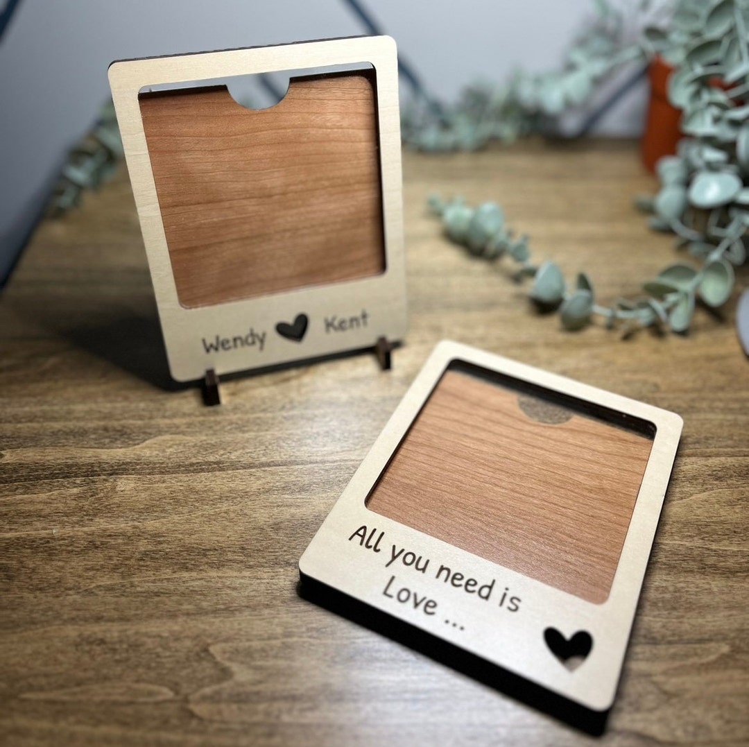 Personalized Picture Frame, Personalized Photo Valentine Gift, Love Refrigerator