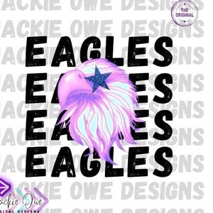Eagles Png, Game Day Png, Preppy Mascot, Eagles Football Png, Eagles Mascot Png, School Mascot, School Spirit, Sports Mom Png, Sublimation