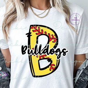 Bulldogge Softball Png, Spieltag Png, Bulldogge Softball Png, Bulldogge Png, Transparente Png, Softball Png, Bulldogge Softball Sublimation Png,