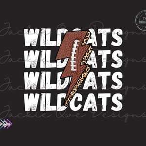 Wildcats Football Png, Game day Png, Wildcats Football, Wildcats Png, Transparent Png, Football Png, Wildcats Football Sublimation Png
