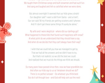 Persoonalized Holiday Poem