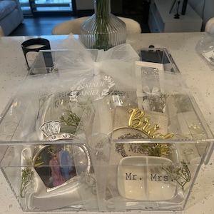 Acryl-Verlobungsbox