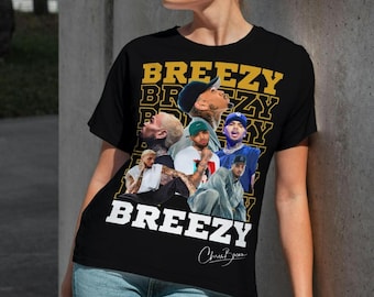 Chris Brown Breezy Bowl World Tour 2025 PNG: Diseño de camiseta DTF (Descarga digital)