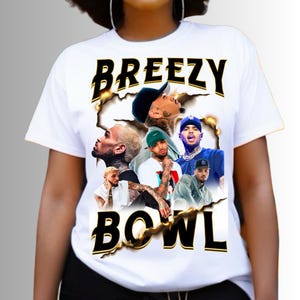 Chris Brown Breezy Bowl XX Tour 2025 PNG: Sublimation Design (Digital Download)