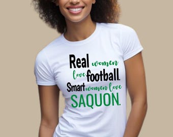 Adler Saquon Png Echte Frauen Liebe Fußball Kluge Frauen Liebe Saquon Philadelphia Png, T-Shirt Png, sofortiger digitaler Download, DTF, Adler Png