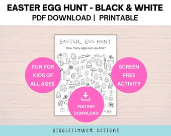 Easter Egg Hunt Printable Screen-Free Activity for Kids