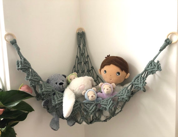 Soft Toy Hammock, Nursery Storage, Stuffed Animals Storage, Teddy