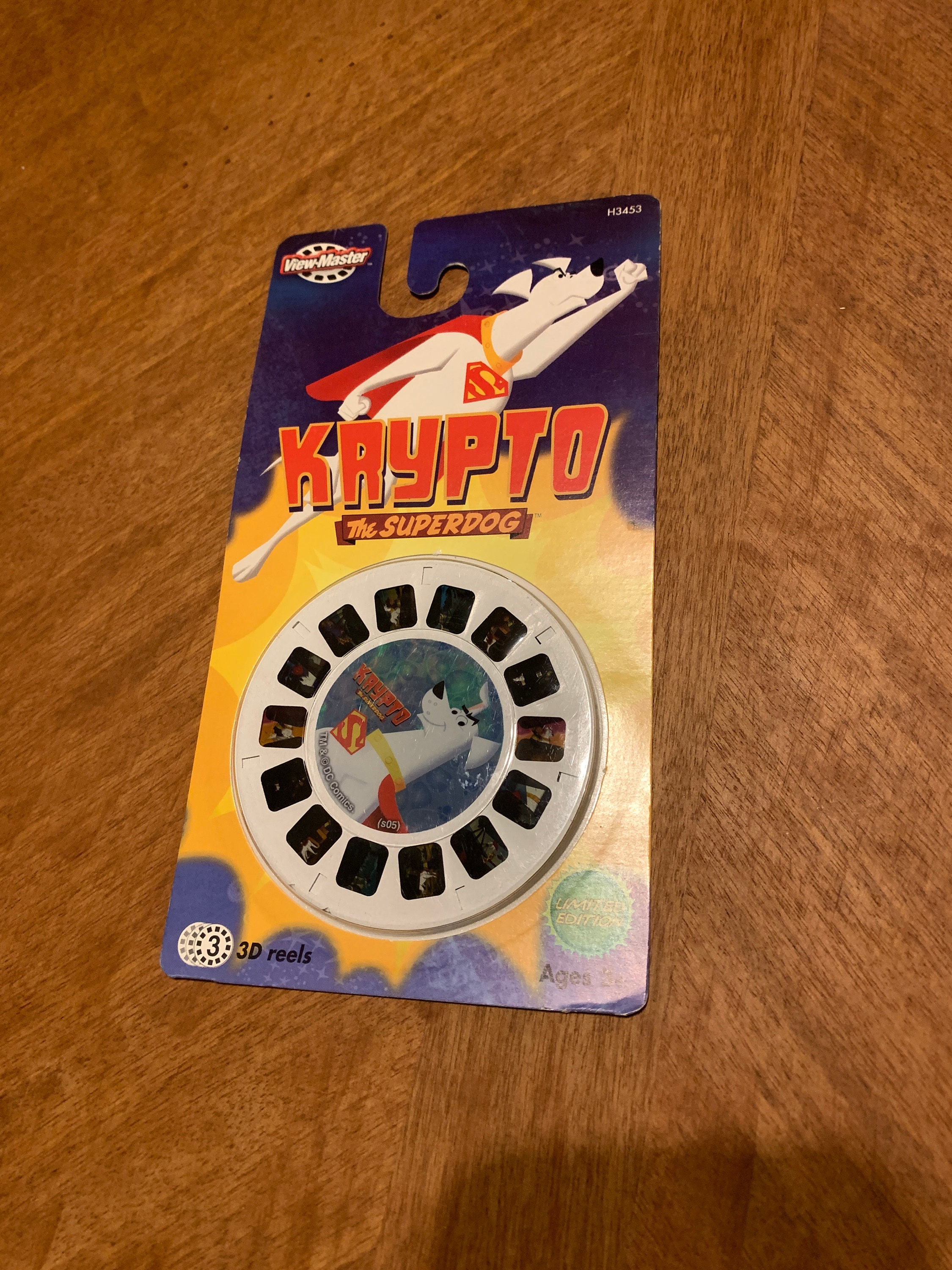 Krypto the Super Dog View Master 3D Reels , New / Still in Original  Packaging. 