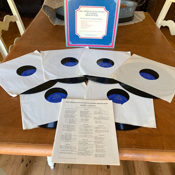 1968 年ヴィンテージ American Encyclopidia of Learning Through 