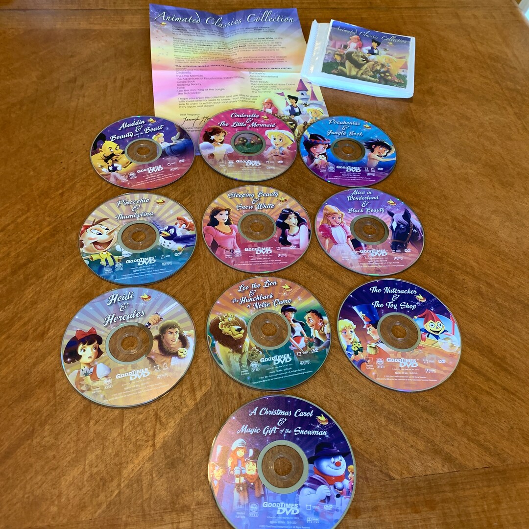 Animated Classics Collection DVD Collection From Goodtimes