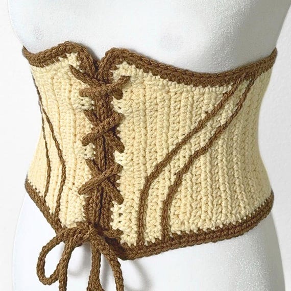 トップス CROCHET COLOR SCHEME MOTIF BUSTIER CROCHET COLOR SCHEME MOTIF BUSTIER CROCHET COLOR SCHEME MOTIF