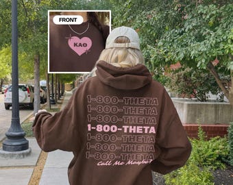 1-800 Custom Sorority Sweatshirt, Trendy Sorority Hoodie or Crewneck, Big Little Reveal Gift, Sorority Apparel & Merch, Dreamer Collection
