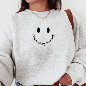 Respiratory Therapy Sweatshirt Respiratory Therapist Shirt RT Sweater Pulmonary Nurse Crewneck NICU RT Graduate Gift Pulmonologist Student