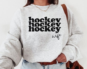 Hockey Moglie Felpa Allenatore Moglie Camicia Dibs sul Coach Maglione Sport Moglie Regalo Gioco Giorno Girocollo Hockey Stagione Tee Hockey Fidanzato Camicia
