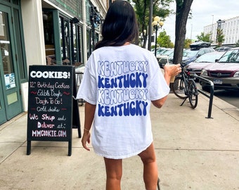 Kentucky Shirt University Tshirt Vintage College Tee KY Basketball University Shirt Retro Kentucky T-shirt Game Day Sports Lexington KY Tee