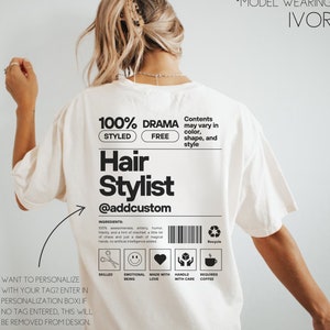 Hairstylist T Shirt Hair Hustler Cute Hairdresser Gift Hairstylist T Shirt Hair Hustler Cute Hairdresser Gift