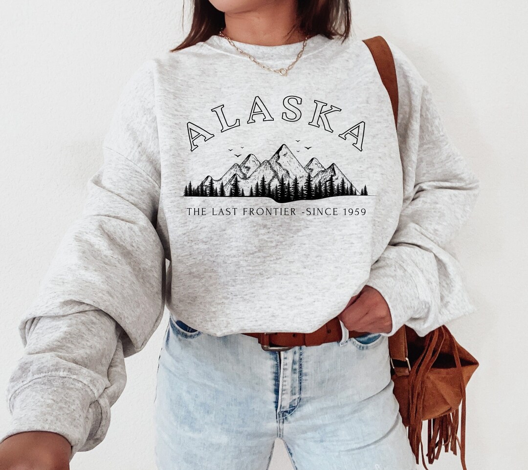 ALASKA DETAILED EMBROIDER SWEATSHIRT main image 0