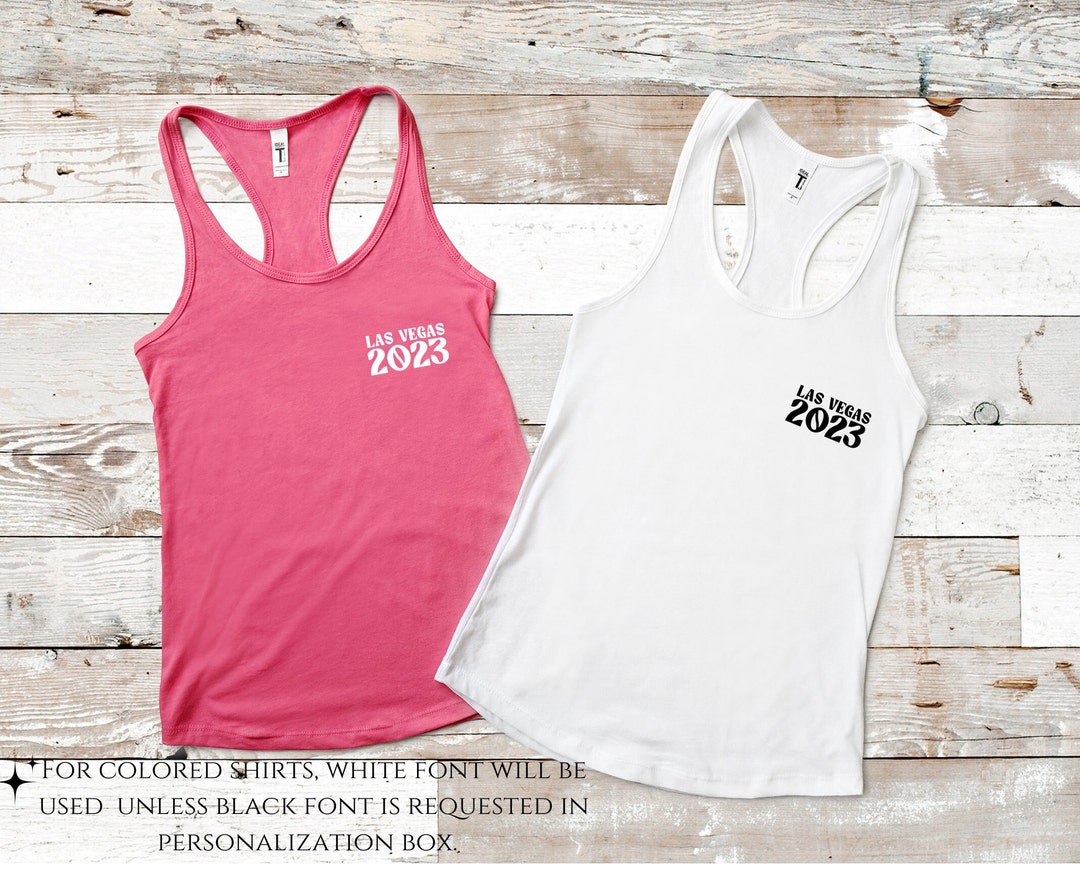 Custom Girls Trip Tank Top 2023 Girls Vacation Shirt Etsy